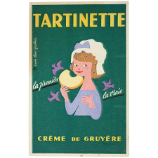 Buvard publicitaire. Tartinette.