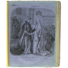 Entrevue de Sainte Clotilde et de Sainte Radegonde, reines de France.