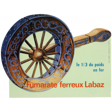Buvard publicitaire. Fumarate ferreux Labaz.