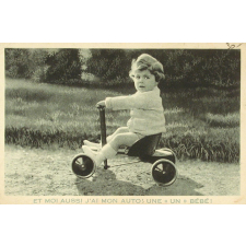 Et moi aussi j'ai mon auto ! Une un bébé !