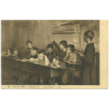40 - Salon 1908 - Sédillot - Coin d'Ecole.