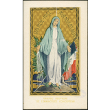 Image religieuse. Grande neuvaine de l'Immaculée Conception.