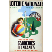 Loterie nationale, tranche des garderies d'enfants.