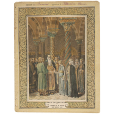 Fiançailles de Roland avec la belle Aude - La chevalerie.