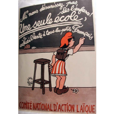 Ne nous désunissez pas, dès l'enfance! Une seule école, accuillante à tous le petits Français.