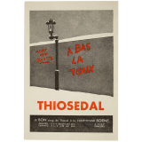 Buvard publicitaire. Thiosedal. 