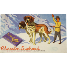Buvard publicitaire. Chocolat Suchard.