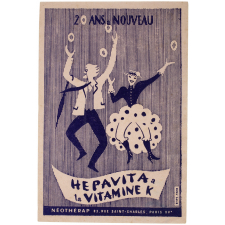 Buvard publicitaire. Hepavita à la vitamine K.