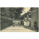 Colonie scolaire du 17e Arrt de Paris - Orival-Saint-Hellier par Bellencombre (S.-I.) - Chemin de la Forêt.