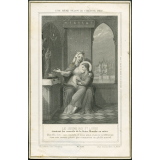 Image religieuse. Le jeune roi St Louis.