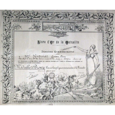 Livre d'Or de la Mutualité - Diplôme Commémoratif.