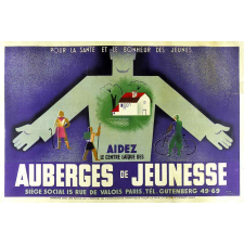 Pour la santé et le bonheur de jeunes. Aidez le centre laïque des auberges de jeunesse.