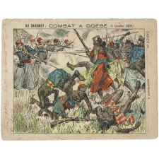 Au Dahomey : combat à Dgébé (4 octobre 1892).