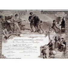 Ministère de l'Hygiène, de l'Assistance et de la Prévoyance Sociales - Récompense Honorifique de la Mutualité Au Nom du Président de la République.