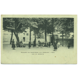 Pensionnat des Sacrés-Coeurs et de l'Adoration - Paris - Cour de récréation.