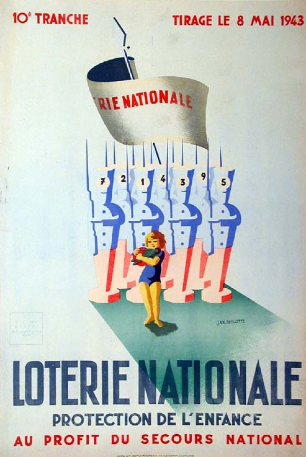 Loterie nationale, tranche de la protection de l'enfance.