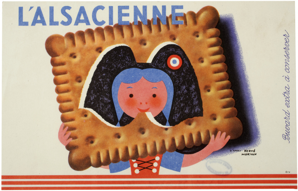 Buvard publicitaire. L'Alsacienne. 