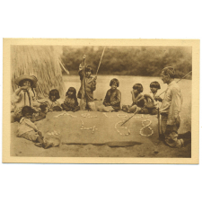 La Classe sur le sable chez les Bororos.