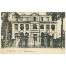 14 - Chaumont (Hte-M.) - Ecoles Gambetta.