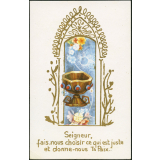 Image religieuse. Seigneur, fais nous choisir ce qui est juste et donne-nous ta Paix.