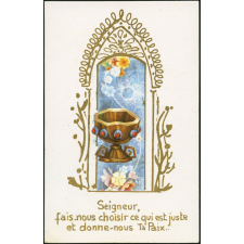 Image religieuse. Seigneur, fais nous choisir ce qui est juste et donne-nous ta Paix.