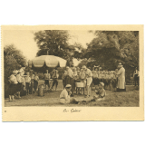 Le Chantier. Oeuvre Sociale - 199, rue de Bercy, Paris-XIIIe - Tél.: Diderot 24-24 - Nos Colonies de Vacances aux bords du Lac Léman - Chens (Haute-Savoie) - Le Goûter.