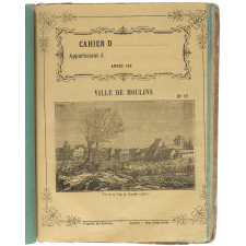 Vue de la ville de Moulins (Allier).