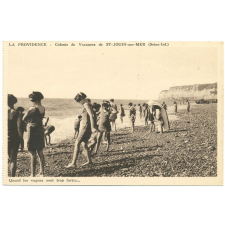 La Providence - Colonie de Vacances de St-Jouin-sur-Mer (Seine-Inf.) - Quand les vagues sont trop fortes…