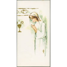 Image religieuse. Image de communion.