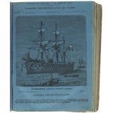 Le Solferino, vaisseau cuirassé à éperon - Merveilles de la science n°7.