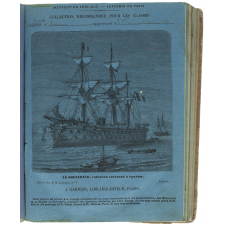Le Solferino, vaisseau cuirassé à éperon - Merveilles de la science n°7.