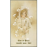 Image religieuse. Que ta Paix inonde mon âme.