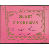 Billet d'honneur Bonnard Louise Déc. 1916