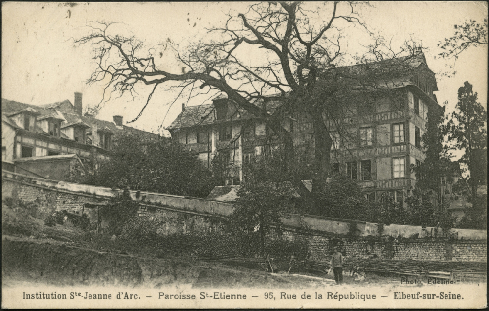 Elbeuf-sur-Seine : Institution Ste Jeanne d'Arc - Paroisse St-Etienne - 95, Rue de la République