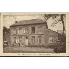 Houquetot : La Mairie et l'Ecole