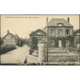 Manneville-es-Plains : Mairie et Ecole