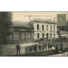 Gommerville : La Mairie et l'Ecole
