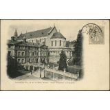 Pensionnat St J. B. de la Salle, Rouen : Cour d'honneur et Chapelle