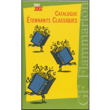 Catalogue Étonnants Classiques 2001-2002