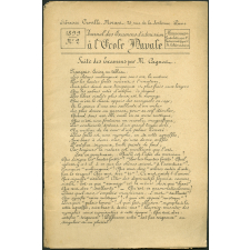 Journal des examens d'admission à l'Ecole Navale. Suite des examens par M. Cagnal. 1899 n°2 