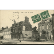 Foucarmont : Poste et Ecole des Garçons