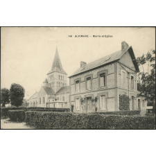 Alvimare : Mairie et Eglise