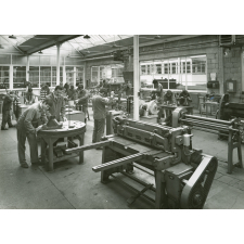Ecole industrielle de Rouen (EIR). Atelier de tôlerie