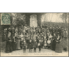 Neufchatel-en-Bray : Pensionnat Saint-Jacques (Un groupe d'Elèves)