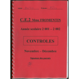 Contrôles novembre - décembre