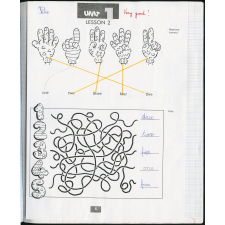 Cahier d'anglais