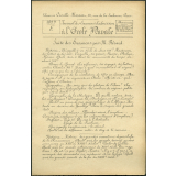 Journal des examens d'admission à l'Ecole Navale. Suite des examens par M. Bérard. 1899, partie E