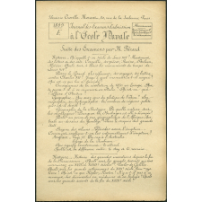 Journal des examens d'admission à l'Ecole Navale. Suite des examens par M. Bérard. 1899, partie E