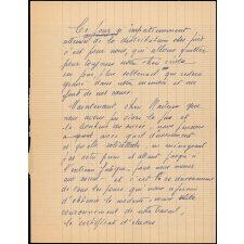 Brouillon de lettre de remerciement d'élèves