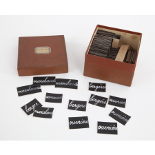 Boîtes grammaticales : matériel Montessori